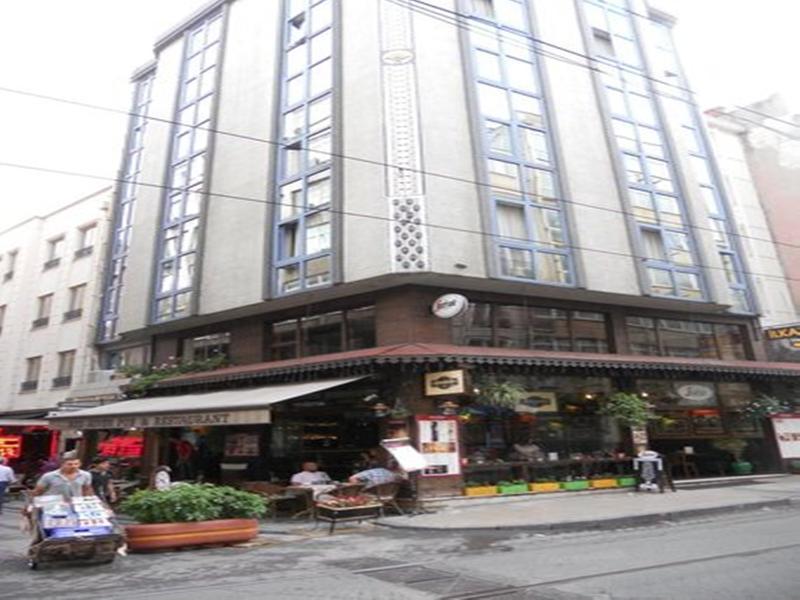Ilkay Hotel Istanboel Buitenkant foto