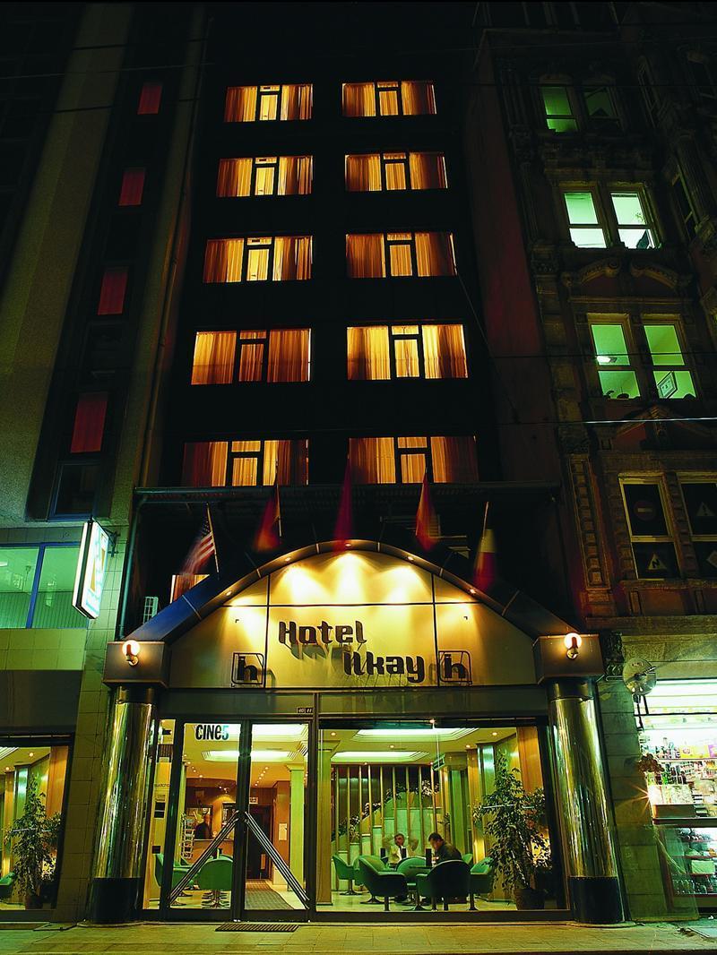 Ilkay Hotel Istanboel Buitenkant foto